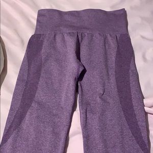 Nvgtn purple contour leggings S